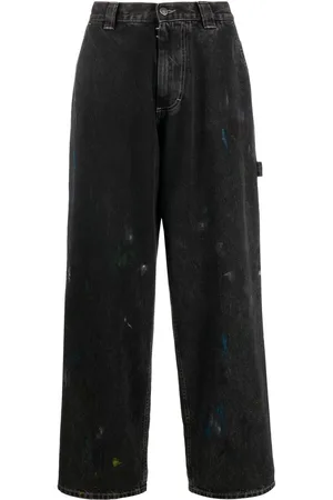 Maison Margiela Paint wide-leg jeans