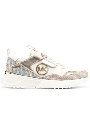 Michael Kors Logo-plaque detail sneakers