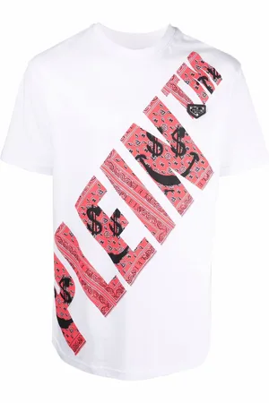 Philipp Plein Graffiti-print round neck T-shirt