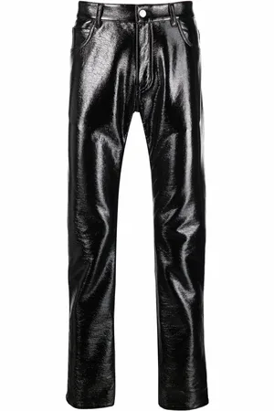 Courrèges High-shine straight trousers