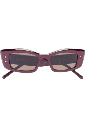 VALENTINO GARAVANI Rectangular-frame sunglasses