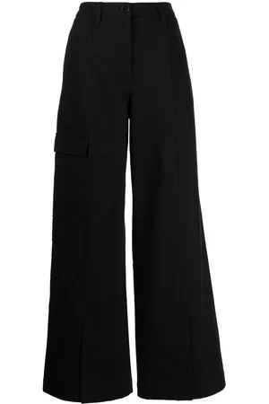 GOEN.J Wide-leg cargo trousers