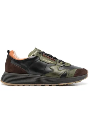 Moma Panelled lace-up sneakers