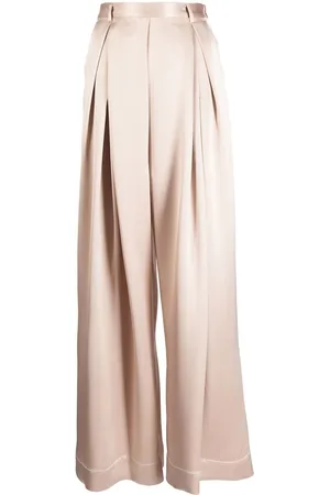 GOEN.J Pleated wide-leg trousers