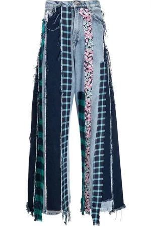 Natasha Zinko Panelled straight-leg trousers