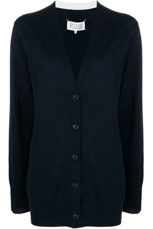 Maison Margiela V-neck wool-blend cardigan