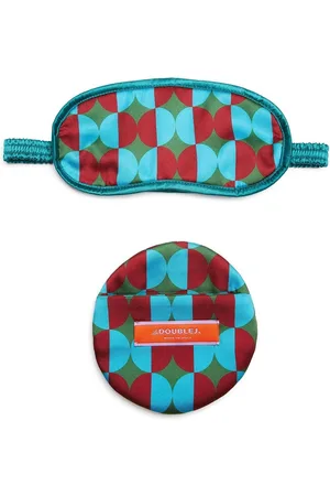 La DoubleJ Mezzaluna eye-mask and case