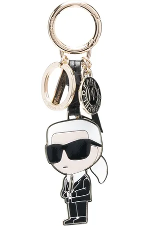 Karl Lagerfeld Ikon charm keyring