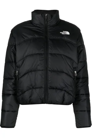 The North Face abstract-pattern Print padded-design Jacket - Farfetch