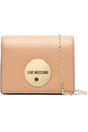 Love moschino quilted clutch bag
