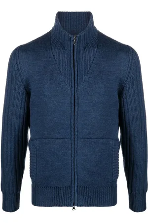 Paul & Shark High-neck zip-up cardigan