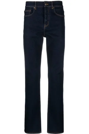 Zadig & Voltaire Logo-patch straight-leg jeans