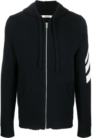 Zadig & Voltaire Cashmere zip-up hoodie