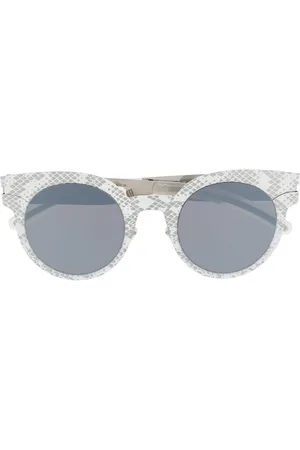 MYKITA Python-print wayfarer sunglasses