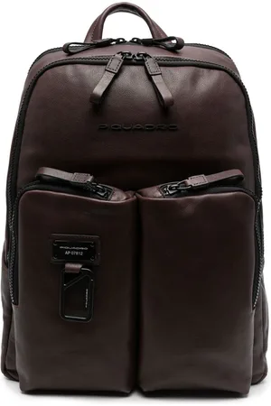 Piquadro Logo-plaque detail backpack