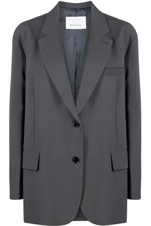 The Frankie Shop Bea single-breasted blazer