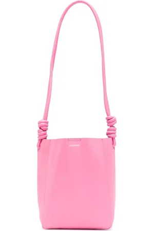 Jil Sander Logo-print leather shoulder bag