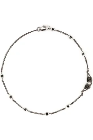 Zadig & Voltaire Wings-logo charm bracelet