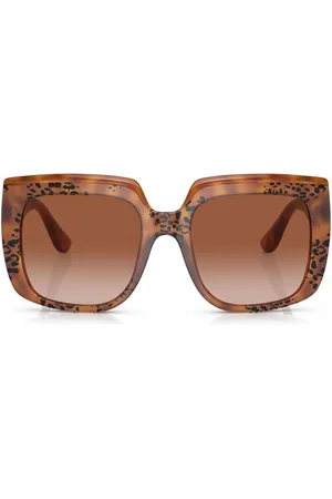 Dolce & Gabbana Oversized square-frame sunglasses