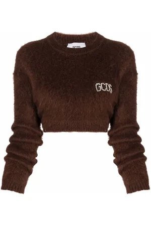 GCDS Embellished-logo jumper