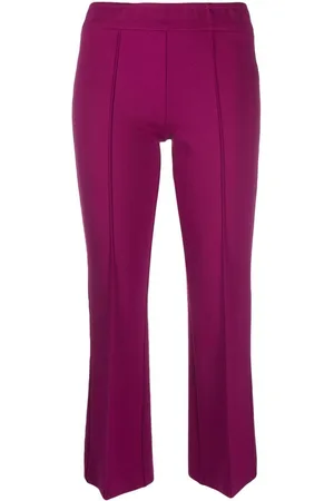 BLANCA Mid-rise cropped trousers