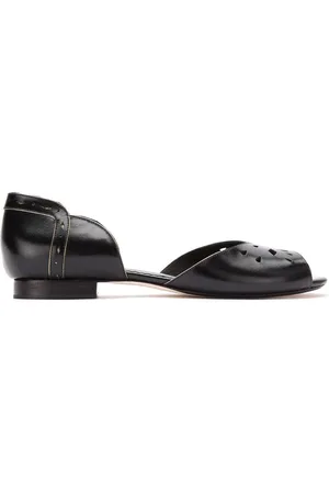 Sarah Chofakian Leather ballerinas