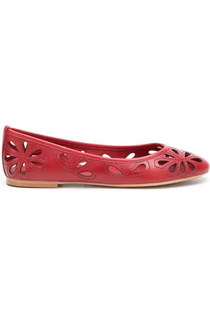 Sarah Chofakian Leather ballerinas