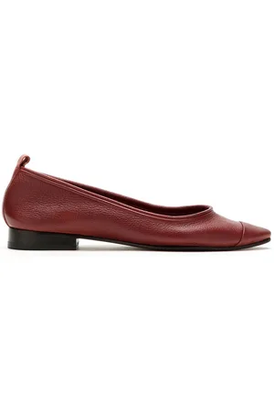 Sarah Chofakian Nuage almond-toe flats