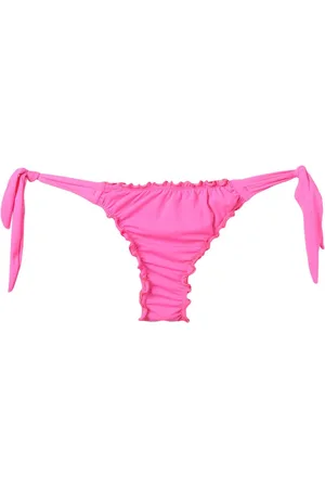 AMIR SLAMA Ruffled trim bikini bottom