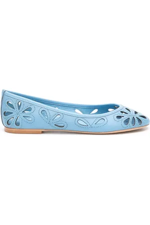 Sarah Chofakian Leather ballerinas