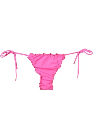 AMIR SLAMA Ruffle trim bikini bottom