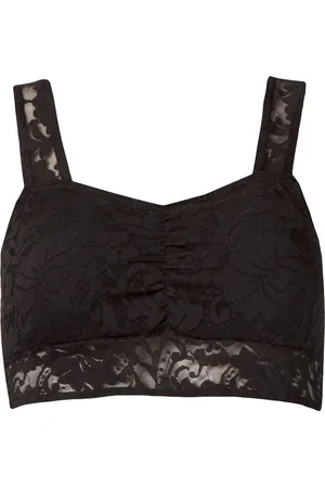 AMIR SLAMA Lace-design T-shirt bra