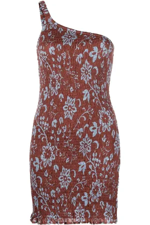 FAITHFULL THE BRAND Oceania print minidress