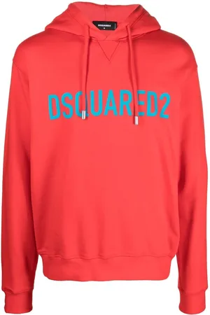 Dsquared2 Logo-print long-sleeve hoodie