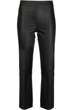 By Malene Birger Florentina cropped leather trousers