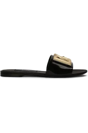 Dolce & Gabbana DG-logo leather sandals