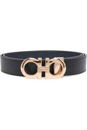 Salvatore Ferragamo Gancini-buckle detail belt