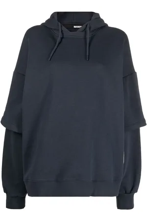 ROTATE Double-sleeve organic cotton hoodie