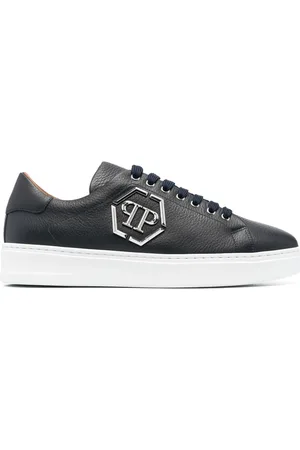 Philipp Plein Leather low-top sneakers