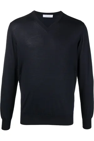 Cruciani Long-sleeve V-neck jumper