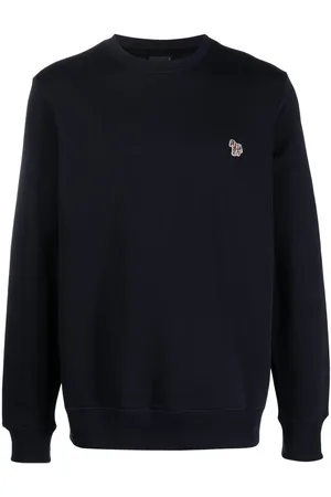 Paul Smith Zebra-patch organic cotton sweatshirt