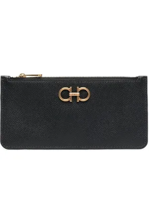 Salvatore Ferragamo Gancini logo-embellished wallet