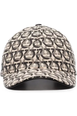 Salvatore Ferragamo Interlocking Gancini print baseball cap