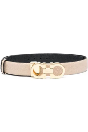 Salvatore Ferragamo Gancini-buckle leather belt