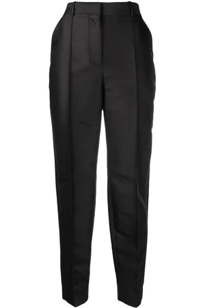 Totême Pressed-crease tapered trousers