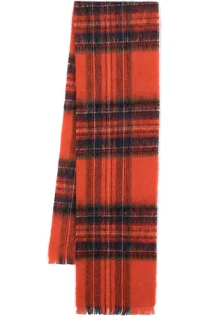 MACKINTOSH Royal Stewart check-pattern scarf