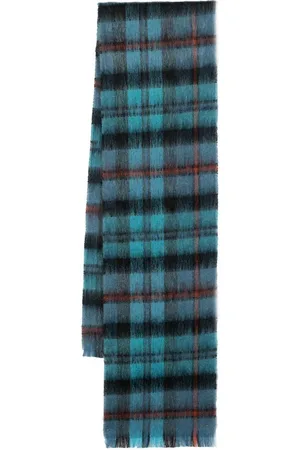 MACKINTOSH Mac Corquodale check-pattern scarf