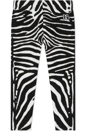 Dolce & Gabbana Interlock zebra-print leggings