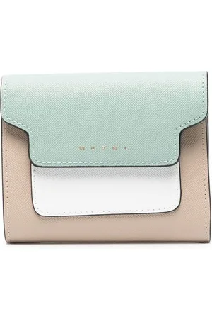 Marni Logo-print leather wallet