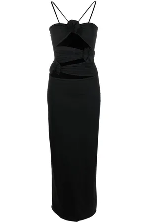 Maygel Coronel Cut-out midi dress